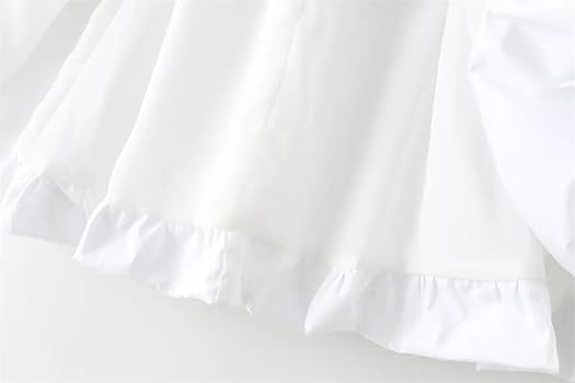 【関税&送料込】CharoRuiz Skirts White Yoon Mini Skirt (FZ0278-100-WHITE)